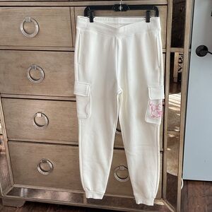 True  Religion Buddha fold over cargo jogger; size S; new